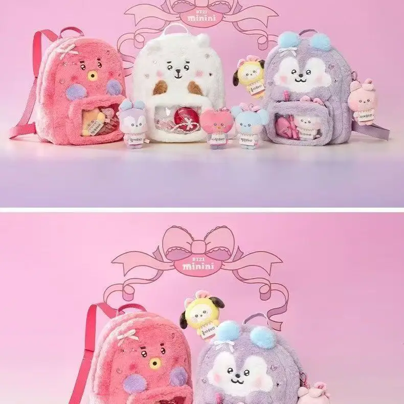 Travel Accessories Store - กระเป๋าสะพายหลัง Model BT21 Minini สำหรับบรรจุของใช้ กระเป๋าเดินทาง