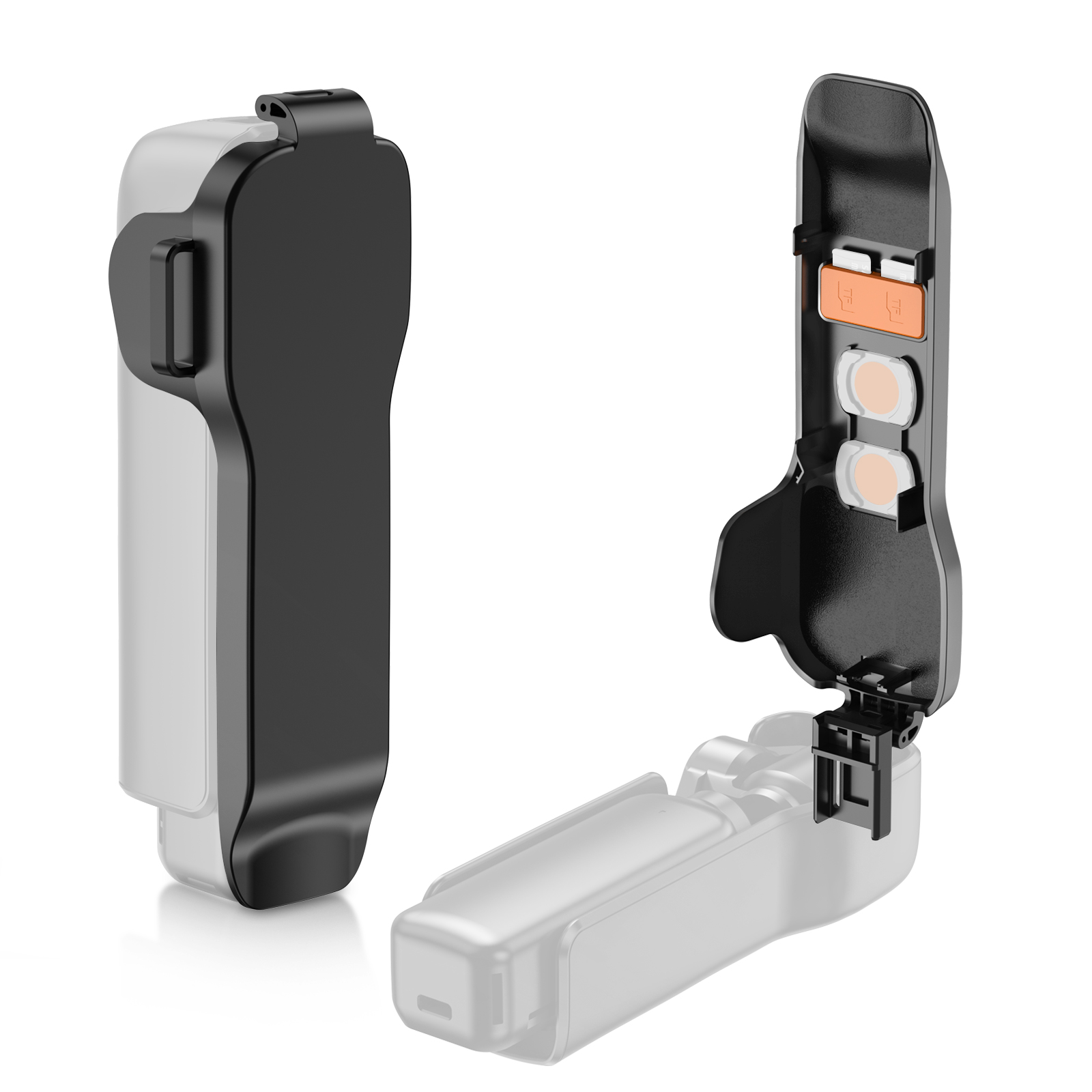 Travel Vlog Accessories - เคสป้องกันแบบบาง Desiontal สำหรับ DJI Osmo Pocket