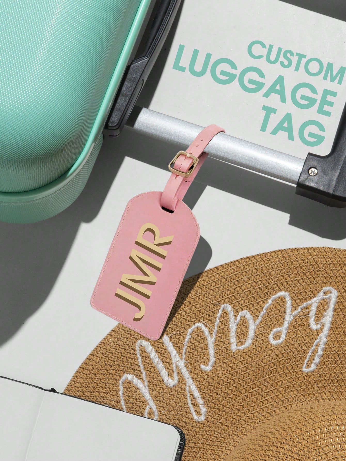 ป้ายติดกระเป๋าเดินทางแบบกำหนดเ - Luggage Tag Leather บทวิจารณ์และราคา