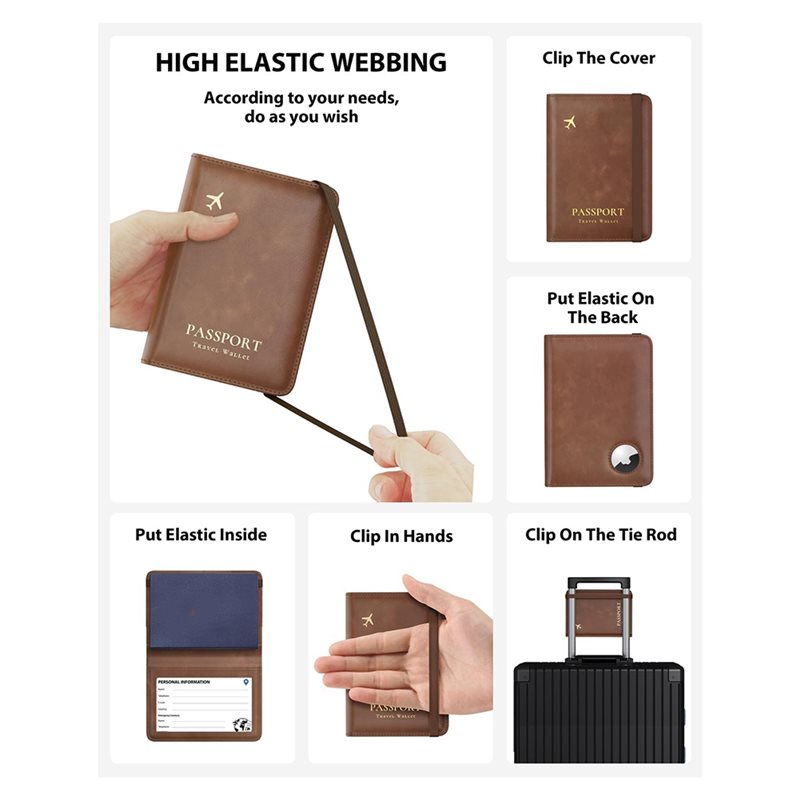 ABRT-ที่ใส่พาสปอร์ตพร้อมระบบป้ - Travel Accessories Rfid บทวิจารณ์และราคา