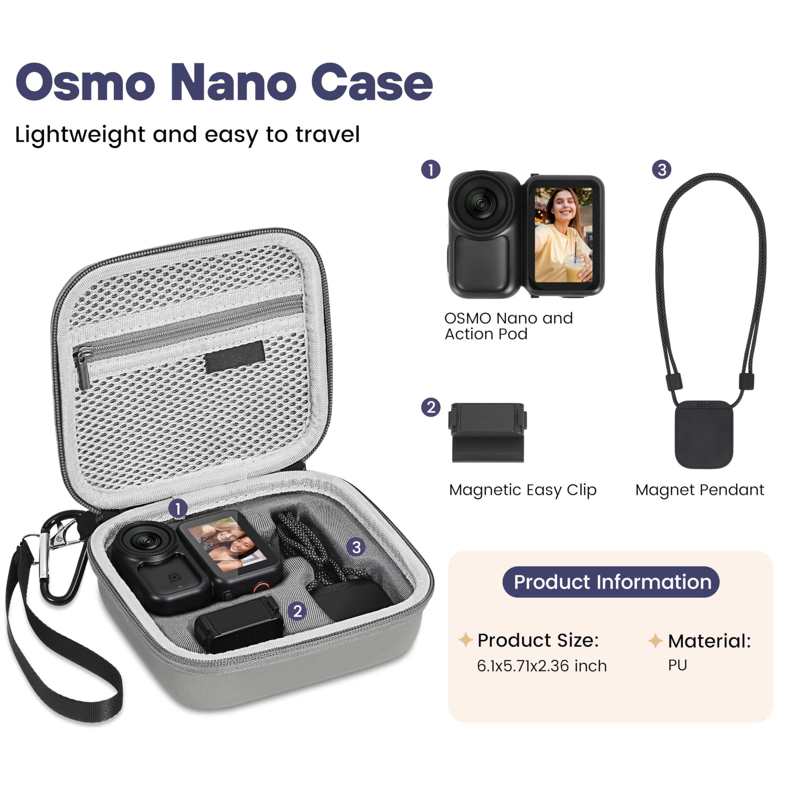 เคสออสโม นาโน, กระเป๋าใส่ป้องก - Travel Vlog Accessories บทวิจารณ์และราคา