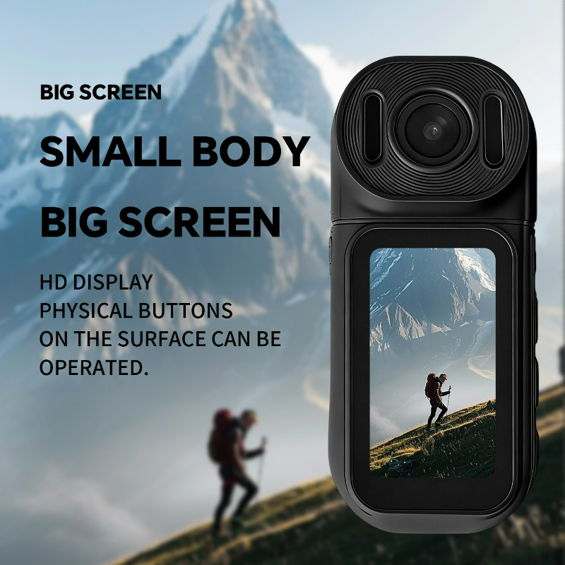 กล้องกีฬาขนาดเล็กพร้อม 180 เลน - Travel Vlog Accessories บทวิจารณ์และราคา