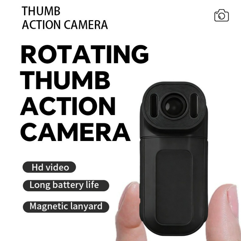 กล้องกีฬาขนาดเล็กพร้อม 180 เลน - Travel Vlog Accessories บทวิจารณ์และราคา