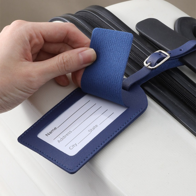 ป้ายติดกระเป๋าเดินทางสำหรับผู้ - Luggage Tag Leather บทวิจารณ์และราคา