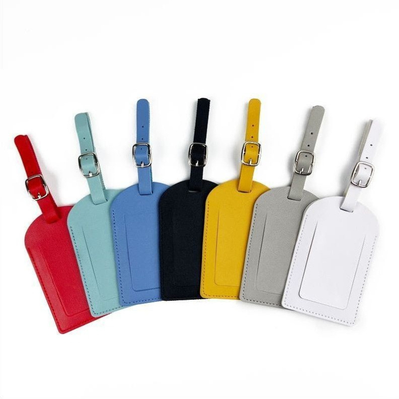 ป้ายติดกระเป๋าเดินทางสำหรับผู้ - Luggage Tag Leather บทวิจารณ์และราคา