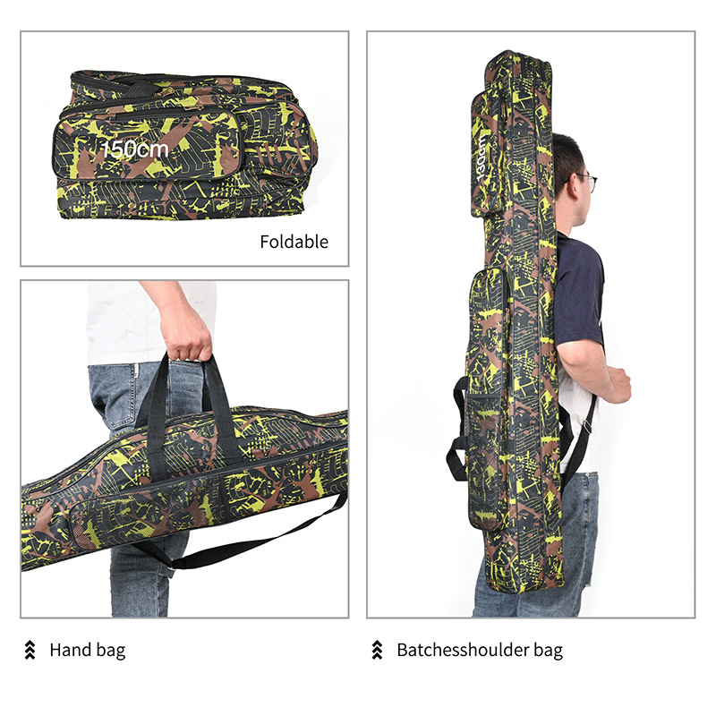 1 ชิ้นกระเป๋าใส่คันเบ็ดแบบพับไ - Travel Accessories Organiser บทวิจารณ์และราคา