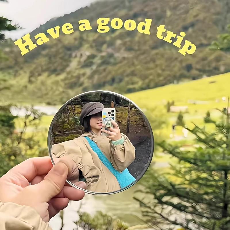 กระจกเซลฟี่แบบพกพาขนาด 5 ซม. ก - Travel Vlog Accessories บทวิจารณ์และราคา