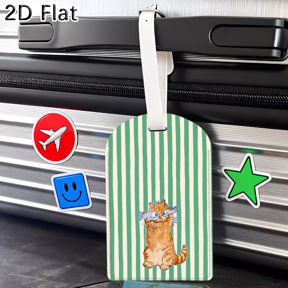 ป้ายติดกระเป๋าเดินทางลายแมวน่า - Luggage Tag Leather บทวิจารณ์และราคา