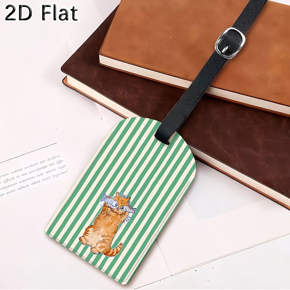 ป้ายติดกระเป๋าเดินทางลายแมวน่า - Luggage Tag Leather บทวิจารณ์และราคา