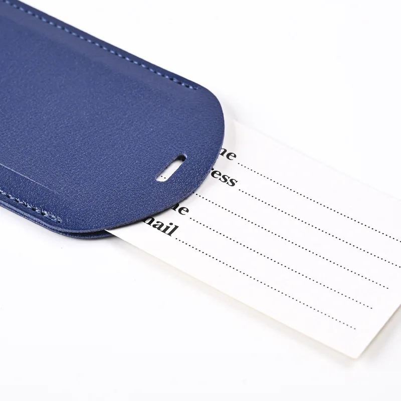 1 PC Thicken PU Hot Stamping เ - Luggage Tag Leather บทวิจารณ์และราคา