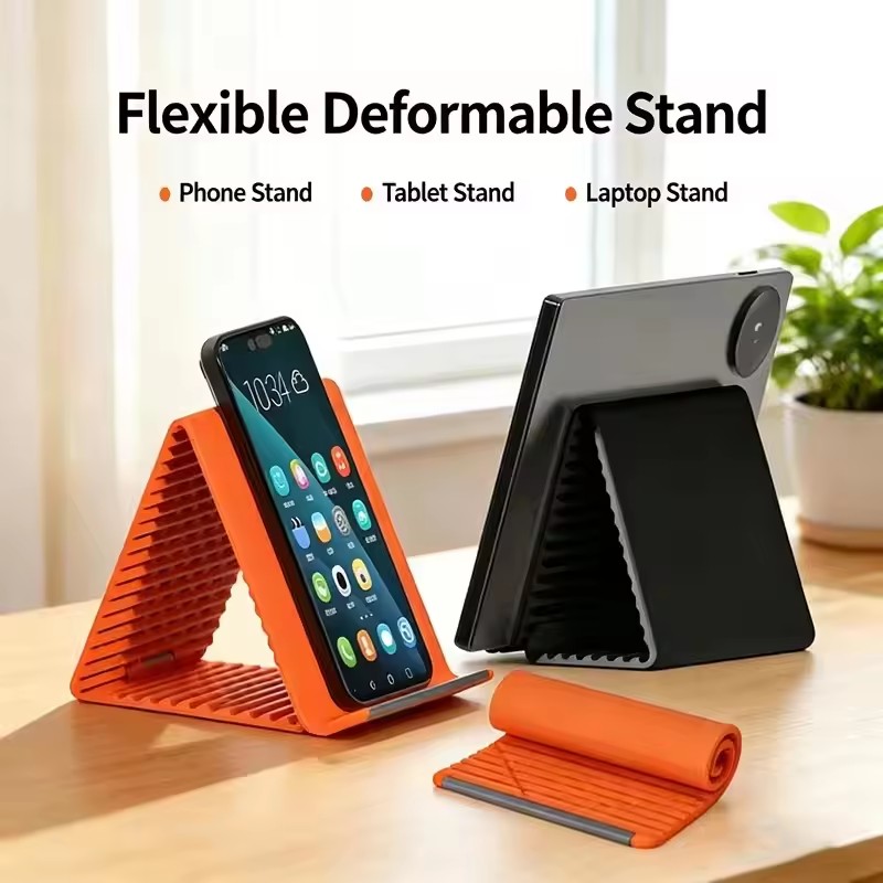ขาตั้งโทรศัพท์แบบพกพาซิลิโคนสำ - Travel Accessories Store บทวิจารณ์และราคา