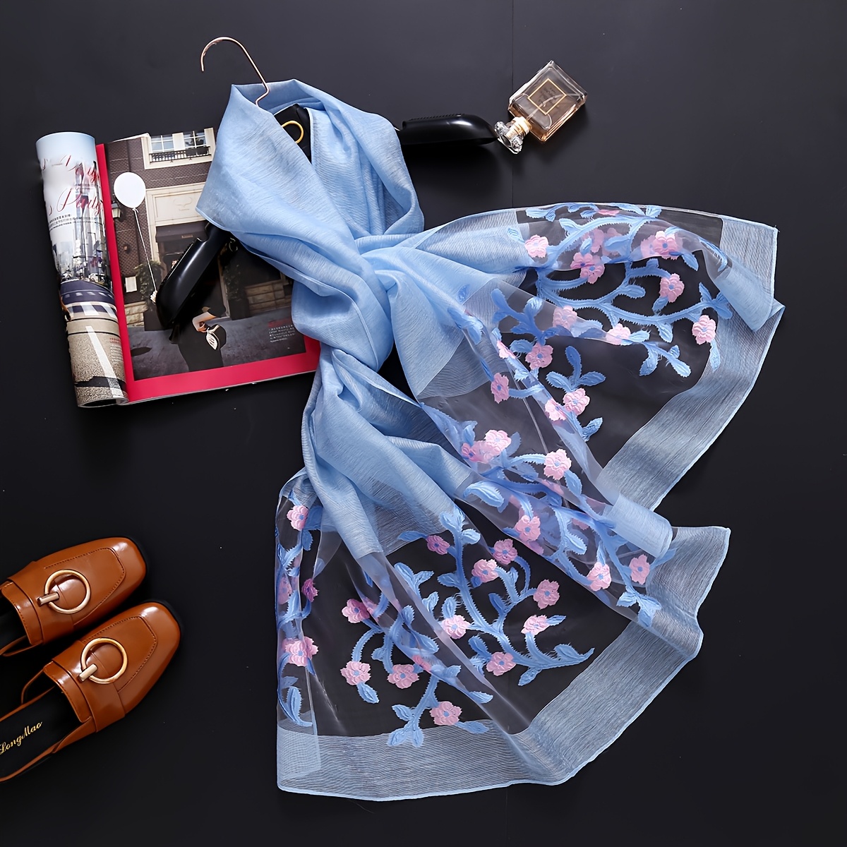 ผ้าคลุมไหล่ยาวหรูหรา - น้ำหนัก - Travel Accessories Luxury Brands บทวิจารณ์และราคา