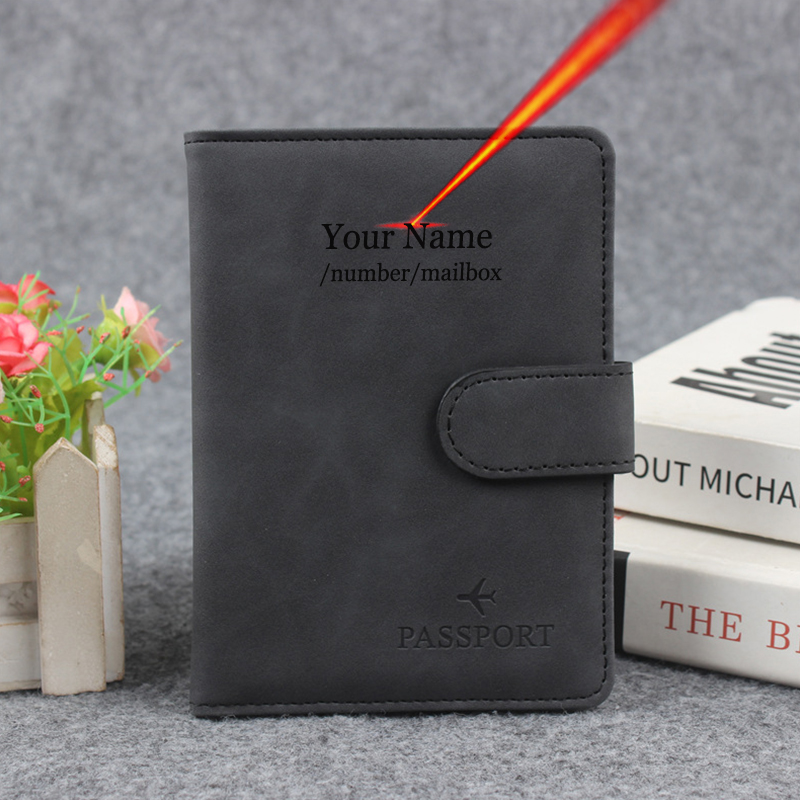 ปุ่มแม่เหล็กปกหนังสือเดินทางปร - Travel Accessories Rfid บทวิจารณ์และราคา