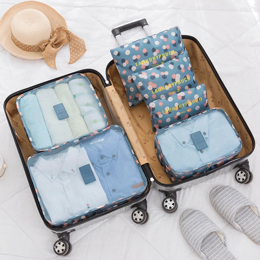 6 ชิ้น Travel Organizer กระเป๋ - Travel Accessories Organiser บทวิจารณ์และราคา