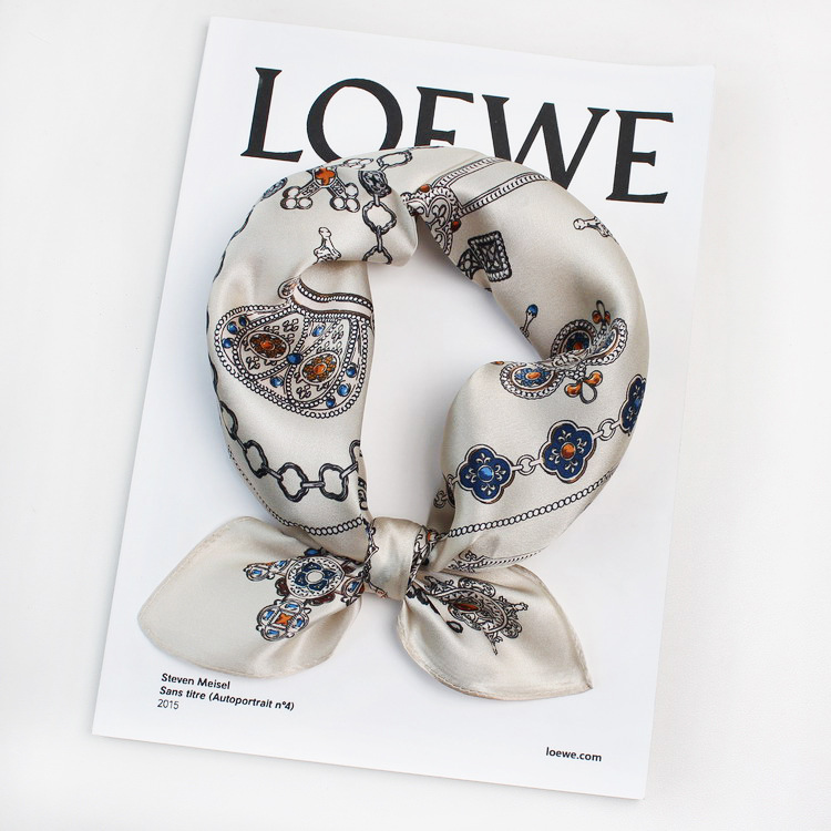 ผ้าพันคอไหมมัลเบอร์รี่ 12 มม.  - Travel Hair Accessories บทวิจารณ์และราคา