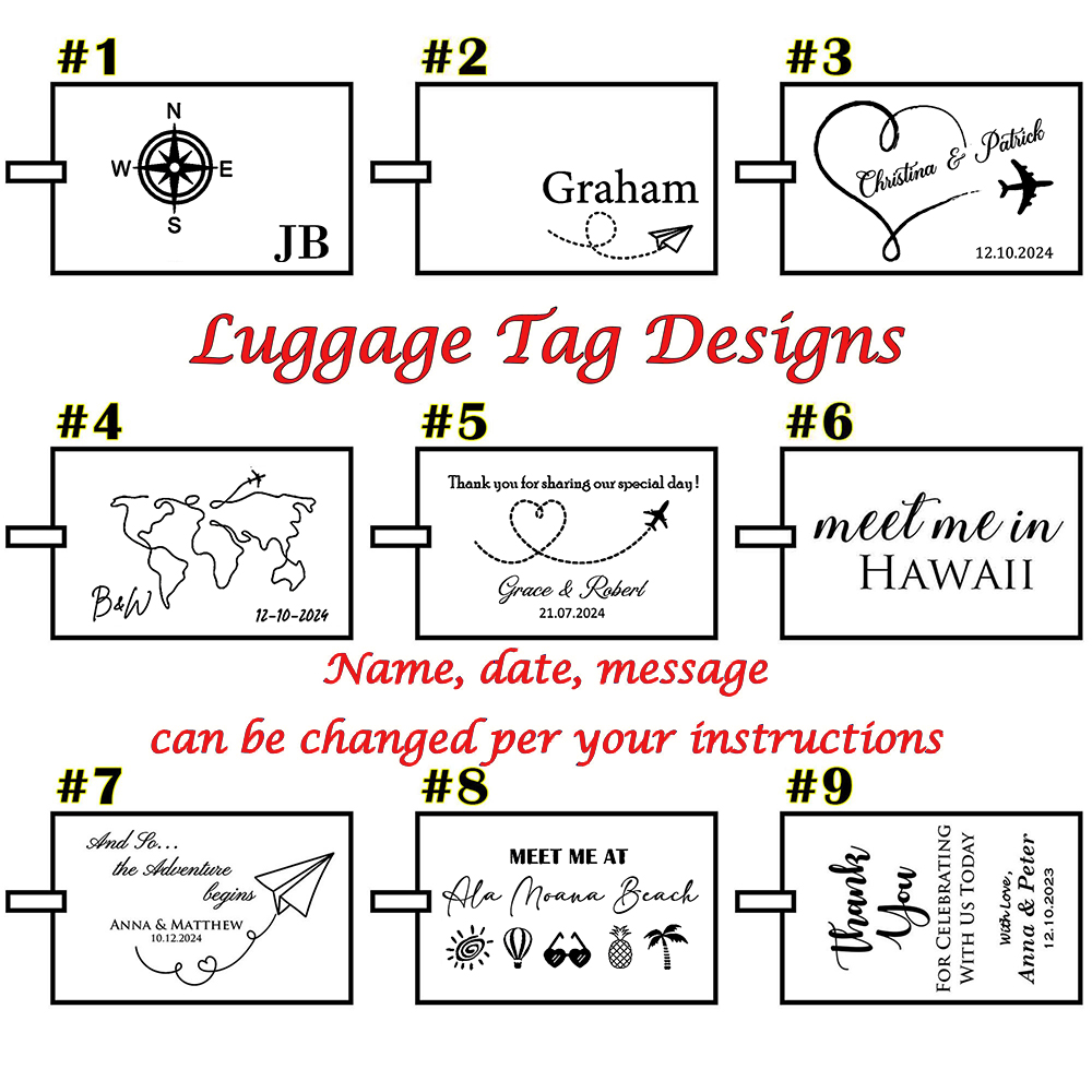 ส่วนบุคคล Pu หนังกระเป๋าเดินทา - Luggage Tag Leather บทวิจารณ์และราคา