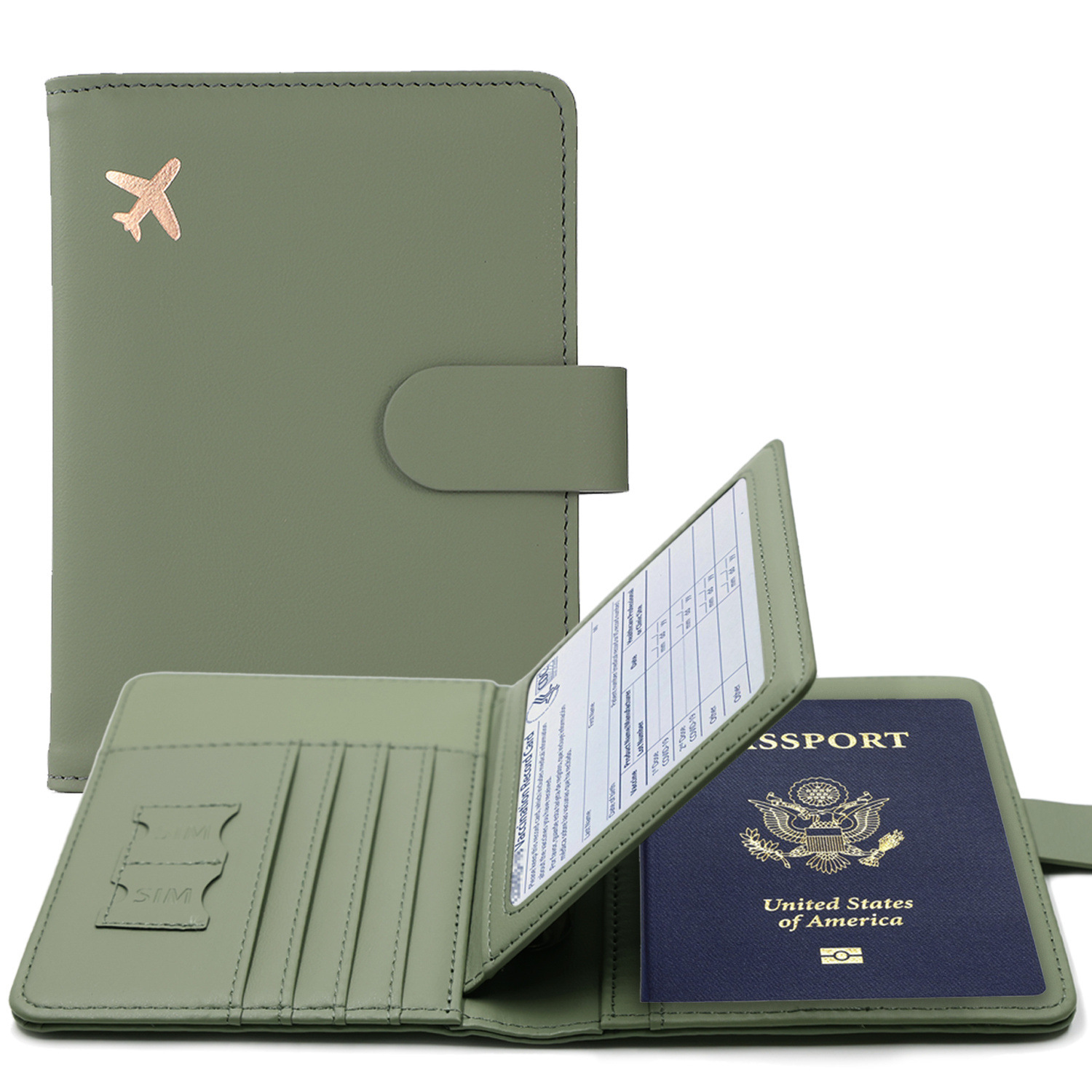 ปกหนังสือเดินทาง RFID กรณีผู้ถ - Travel Accessories Rfid บทวิจารณ์และราคา