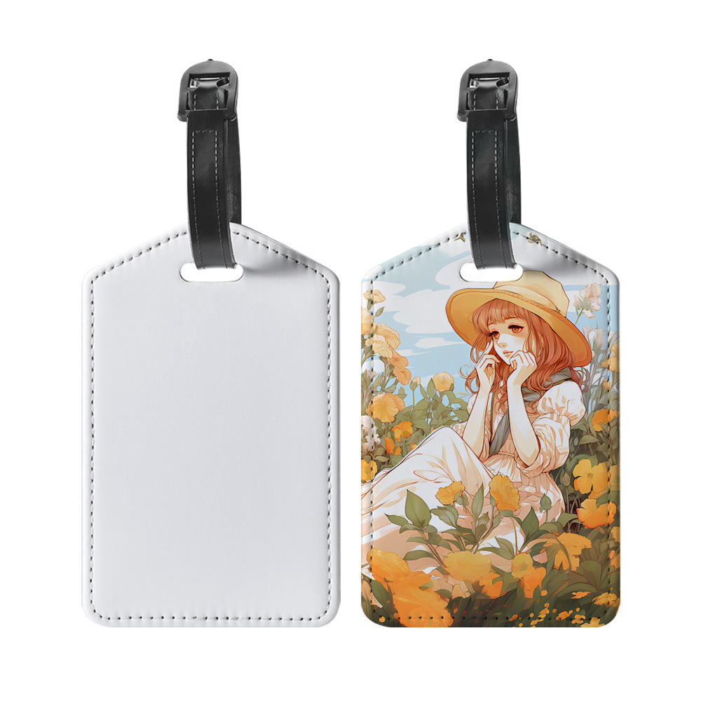 ป้ายกระเป๋าเดินทางหนัง PU รูปภ - Luggage Tag Leather บทวิจารณ์และราคา
