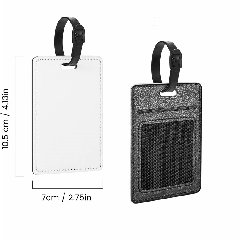ป้ายกระเป๋าเดินทางหนัง PU รูปภ - Luggage Tag Leather บทวิจารณ์และราคา