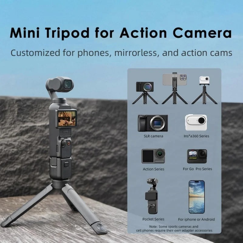 ขาตั้งกล้องขนาดเล็กแบบพับได้สำ - Travel Vlog Accessories บทวิจารณ์และราคา