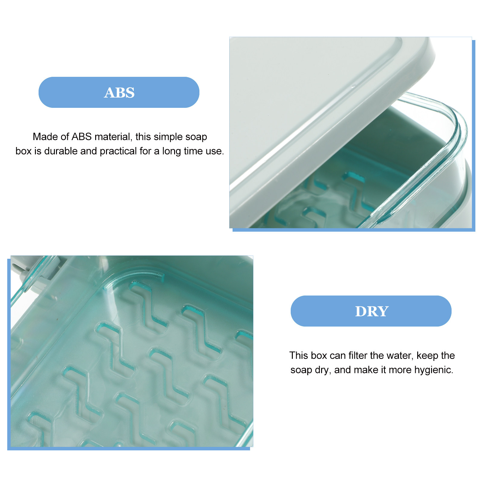 กล่องใส่สบู่สำหรับอาบน้ำ ที่ใส - Travel Accessories Organiser บทวิจารณ์และราคา