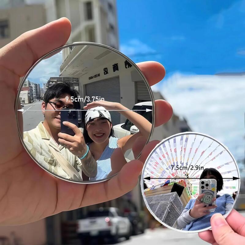 กระจกเซลฟี่แบบพกพา กระจกสะท้อน - Travel Vlog Accessories บทวิจารณ์และราคา