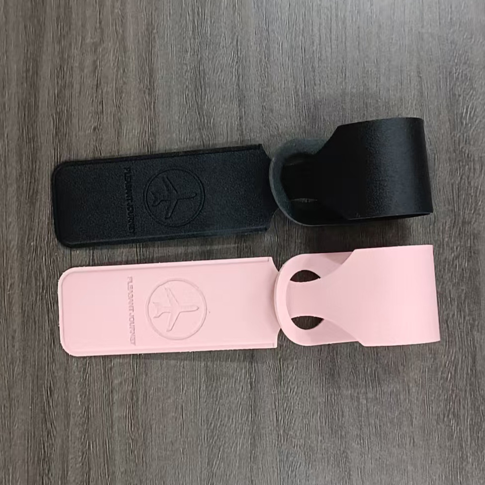 แท็กกระเป๋าเดินทางสีสุ่ม 5 ชิ้ - Luggage Tag Leather บทวิจารณ์และราคา