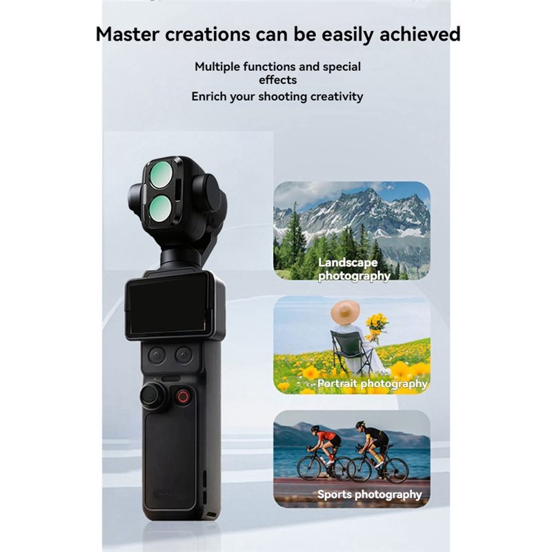【คุณภาพที่มั่นคง】ชุดฟิลเตอร์แบ - Travel Vlog Accessories บทวิจารณ์และราคา