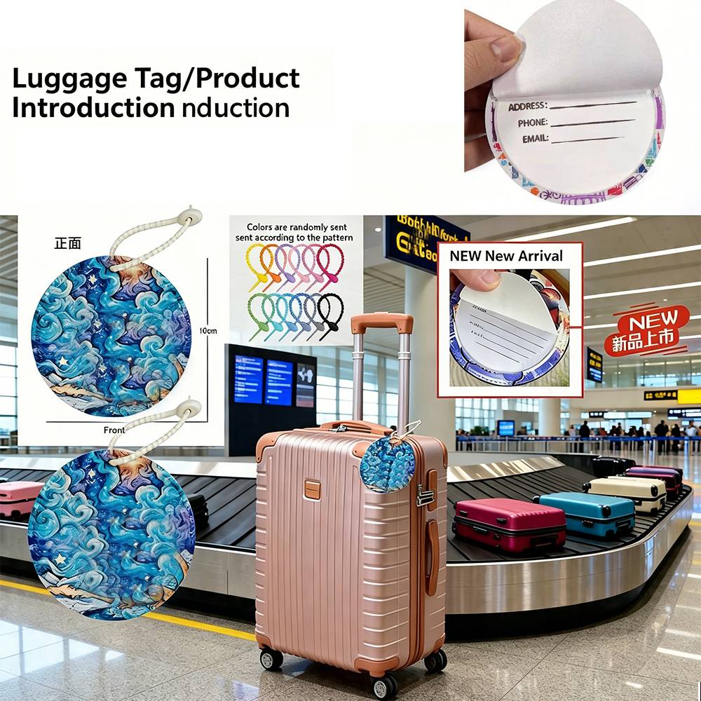 ป้ายติดกระเป๋าเดินทาง Mister B - Luggage Tag Leather บทวิจารณ์และราคา