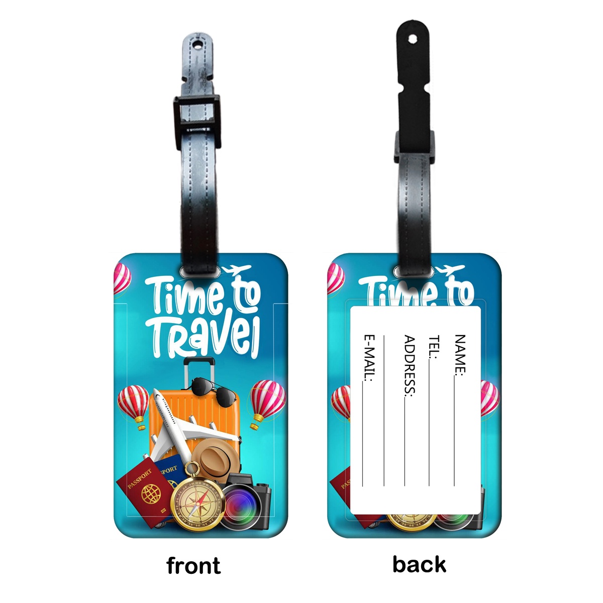 ป้ายติดกระเป๋าเดินทางสไตล์คลาส - Luggage Tag Leather บทวิจารณ์และราคา