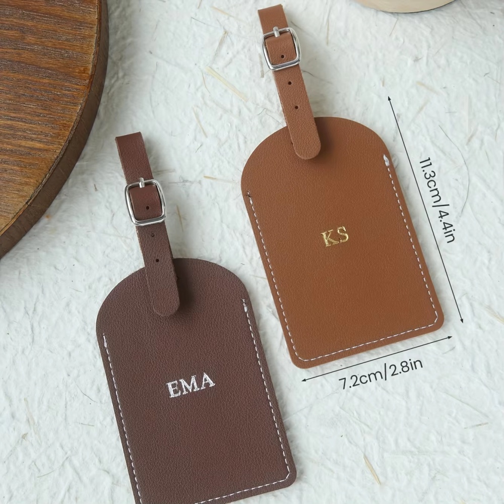 ป้ายชื่อกระเป๋าเดินทางหนังวีแก - Luggage Tag Leather บทวิจารณ์และราคา