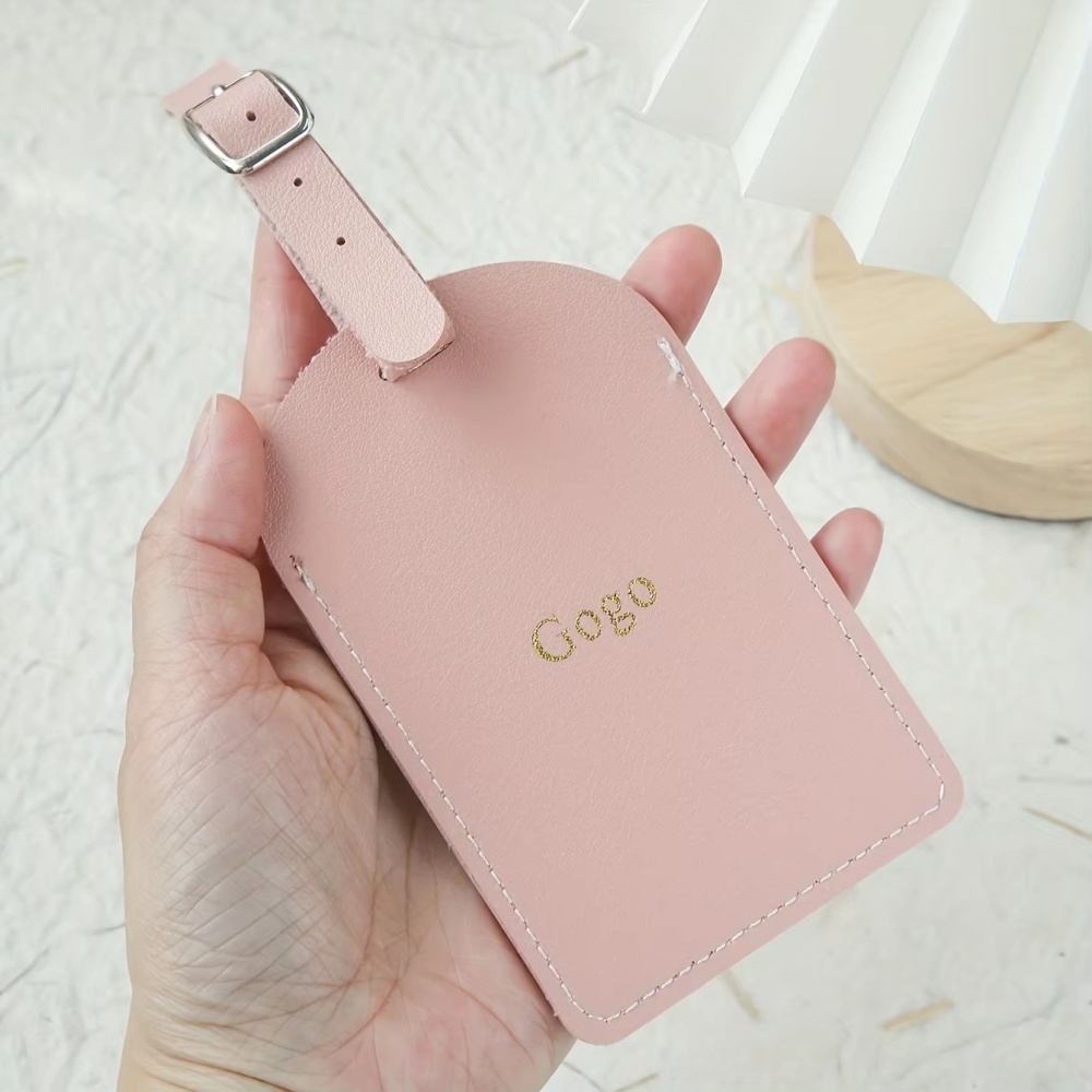 ป้ายชื่อกระเป๋าเดินทางหนังวีแก - Luggage Tag Leather บทวิจารณ์และราคา