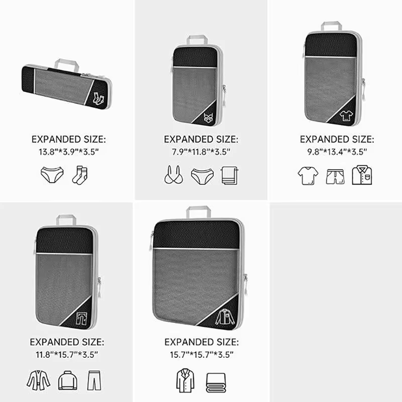 ชุดจัดระเบียบกระเป๋าเดินทางแบบ - Travel Accessories Organiser บทวิจารณ์และราคา
